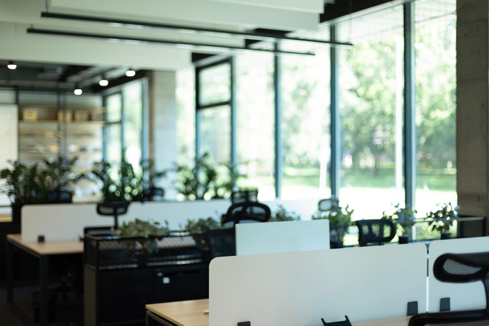 Hybrid Office Furniture - image of a modern workplace